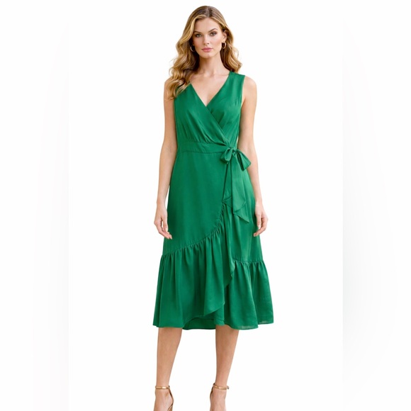 open lace back dress Harriet Dress Garden Party Blue L main image 1